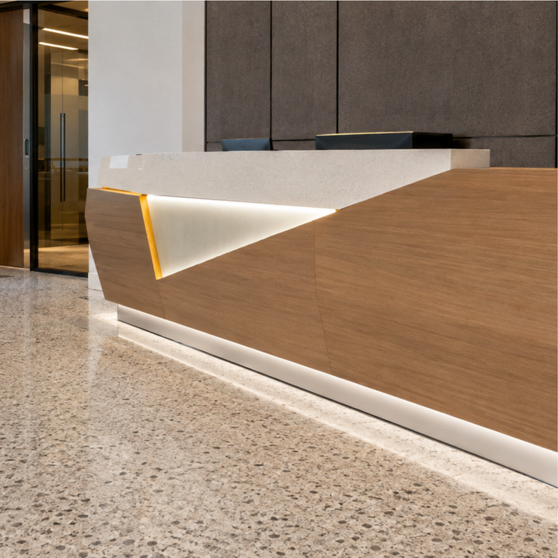 Reception and Lobby LED Lighting for Commercial Spaces