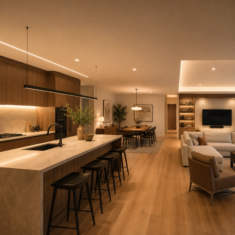 Open-Plan Lighting: Zoning Without Walls