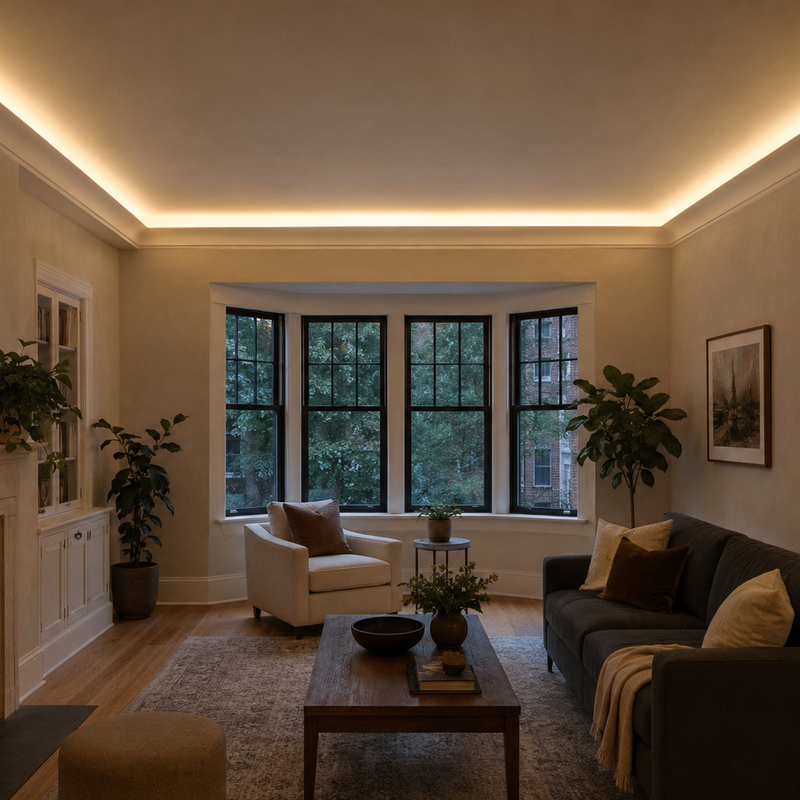 Retrofitting LED Strips into Existing Lighting