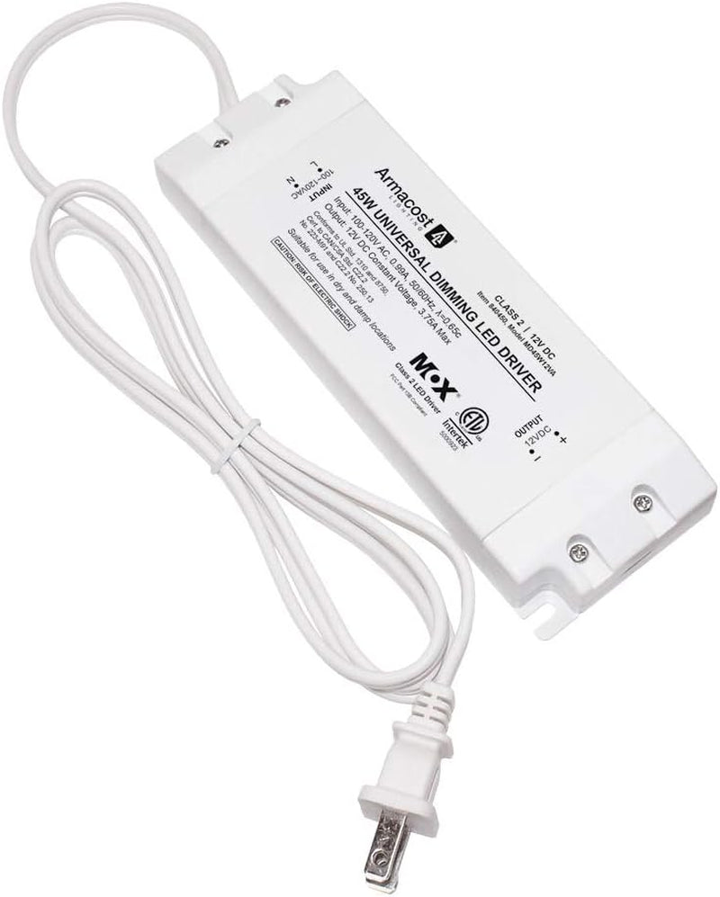 Alternate view of Armacost 12V TRIAC universal dimmable LED driver.