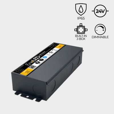 EnoLED 24V MX2 Series phase cut dimmable J-Box LED driver