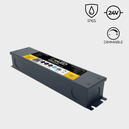 EnoLED 24V NanoDrive Series 0-10V dimmable J-Box LED driver