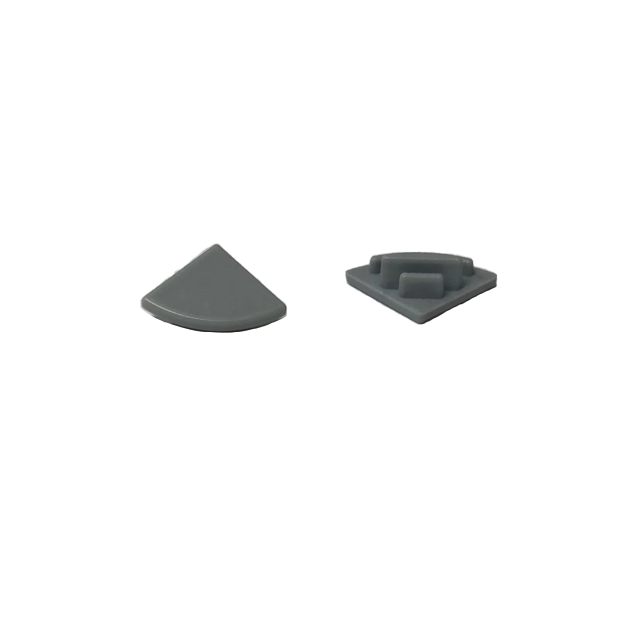 EnoLED corner mount LED channel end caps and accessories