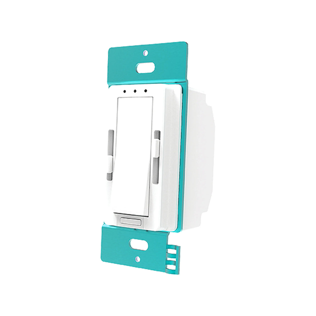 EnoLED Cyan wireless wall dimmer switch for RGB+CCT and tunable white LED strip control