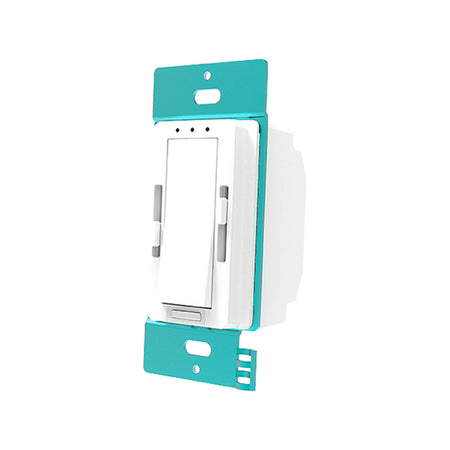 EnoLED Cyan wireless wall dimmer switch for RGB+CCT and tunable white LED strip control