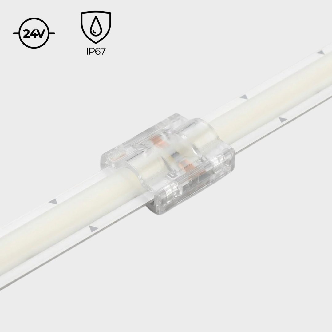 EnoLED Glow67 IP67 2-pin waterproof LED strip connectors