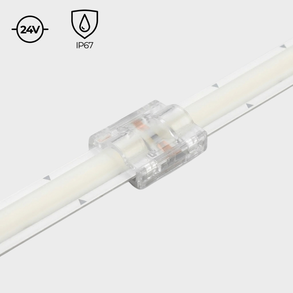 EnoLED Glow67 IP67 2-pin waterproof LED strip connectors