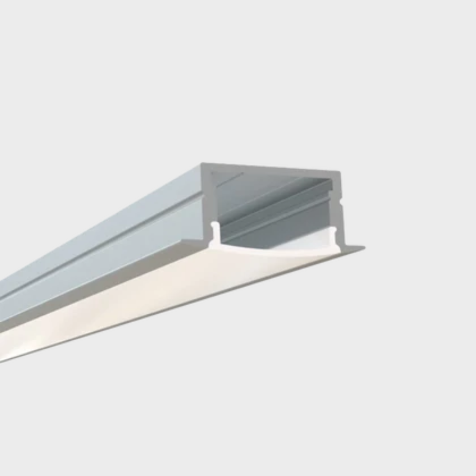 EnoLED medium recessed aluminum LED channel housing for LED strip lights