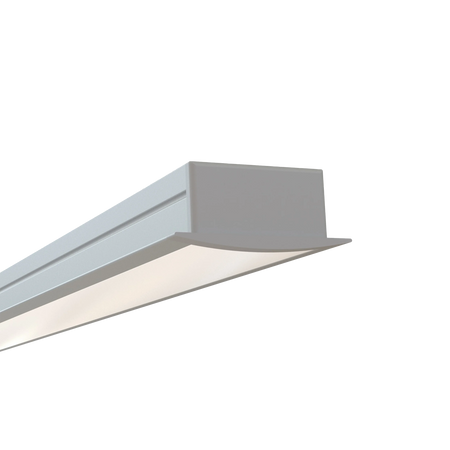 EnoLED medium recessed aluminum LED channel housing for LED strip lights