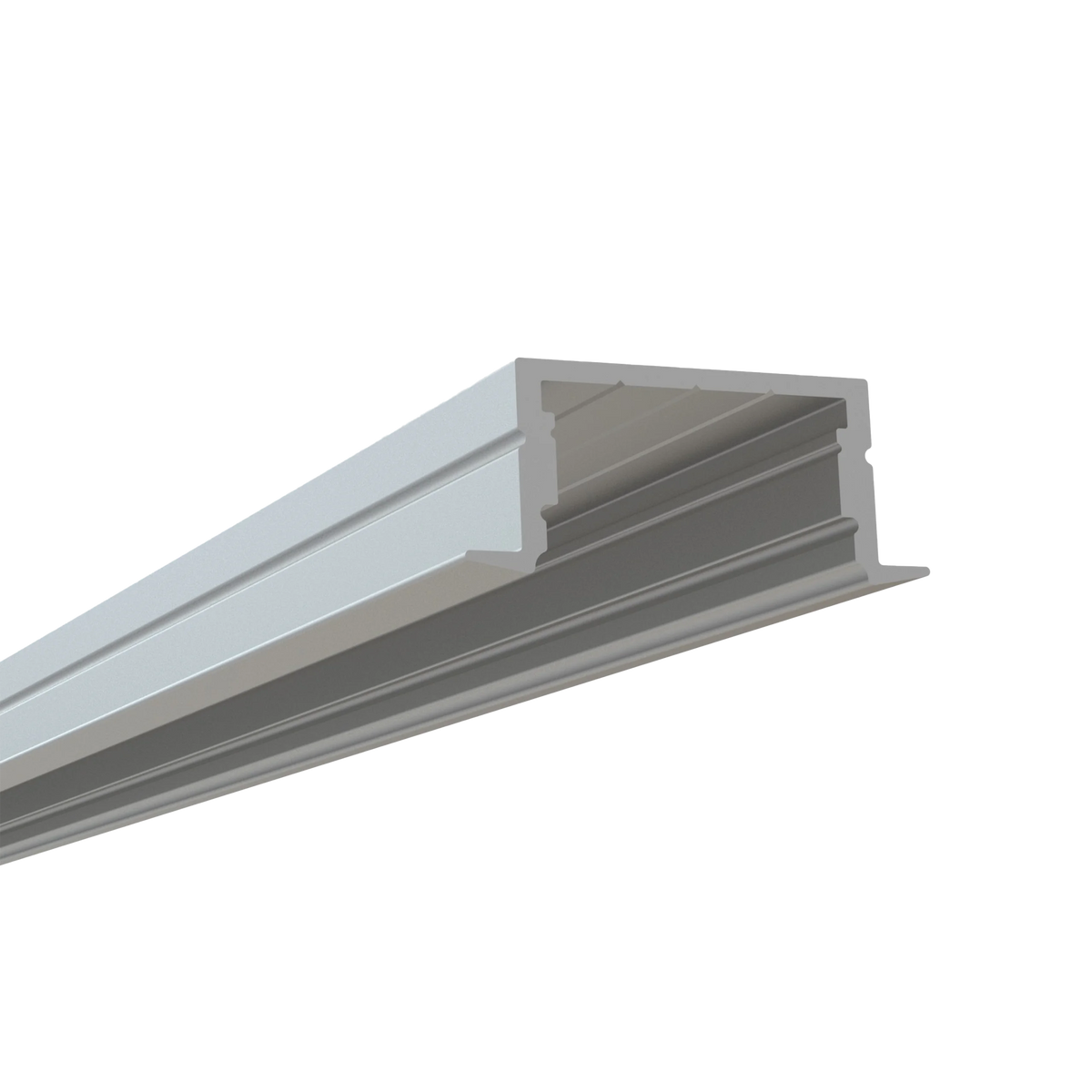EnoLED medium recessed aluminum LED strip housing profile for architectural lighting