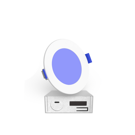 EnoLED smart slim RGB+CCT LED downlight with app and voice control