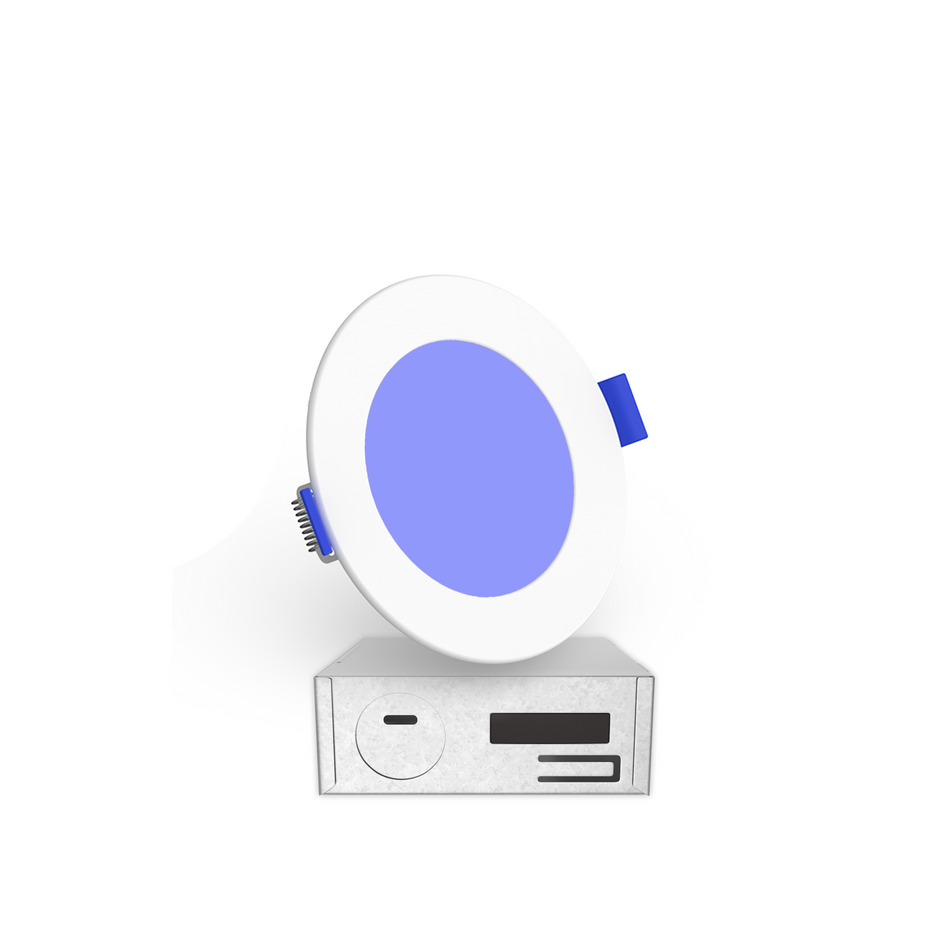 EnoLED smart slim RGB+CCT LED downlight with app and voice control