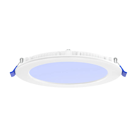 Ultra-thin EnoLED smart RGB+CCT LED downlight for recessed ceiling installations