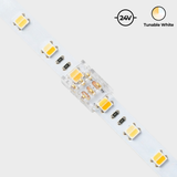 EnoLED solderless 3-pin CCT LED strip connectors for tunable white LED lighting