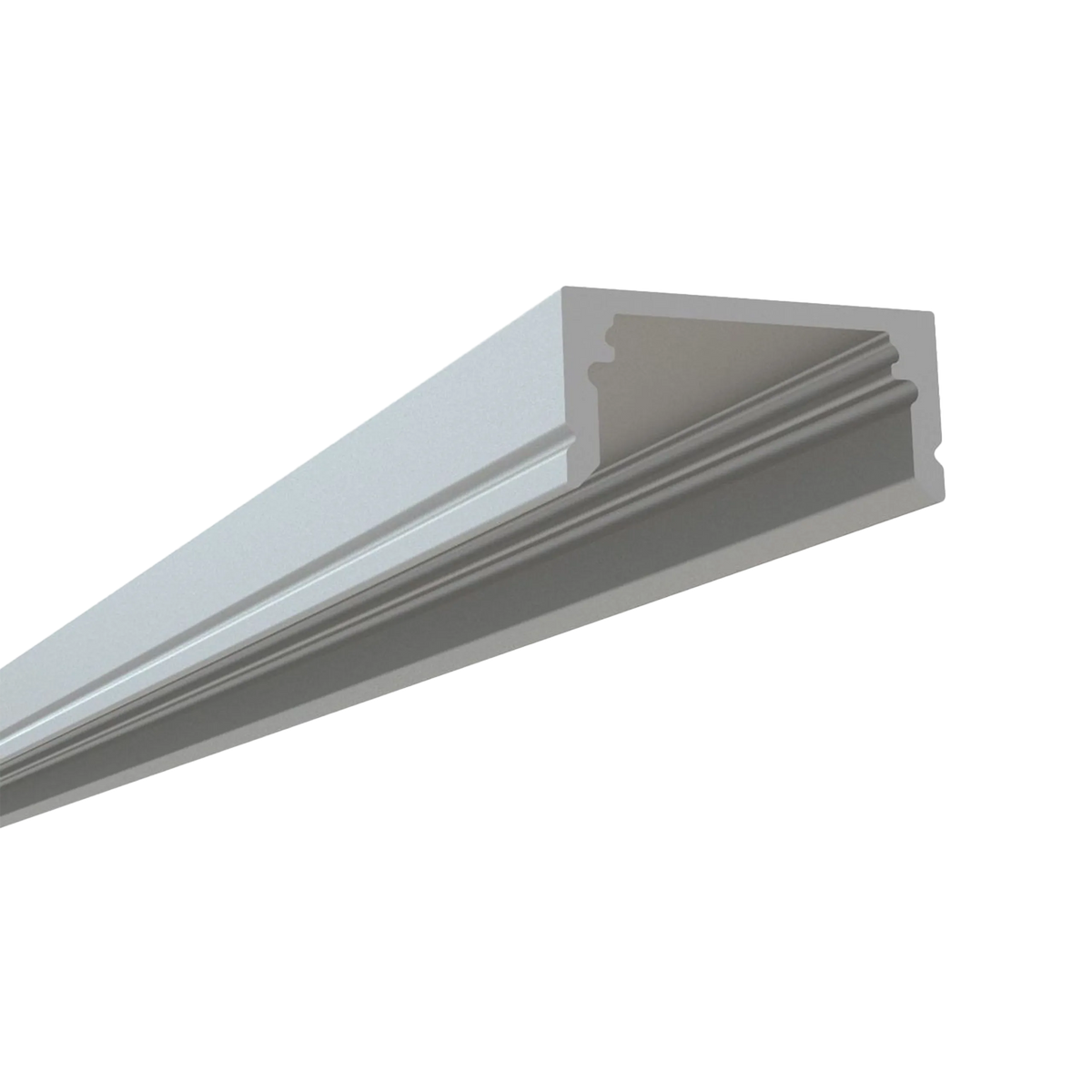 EnoLED aluminum LED strip profile housing for surface mount LED channel installations