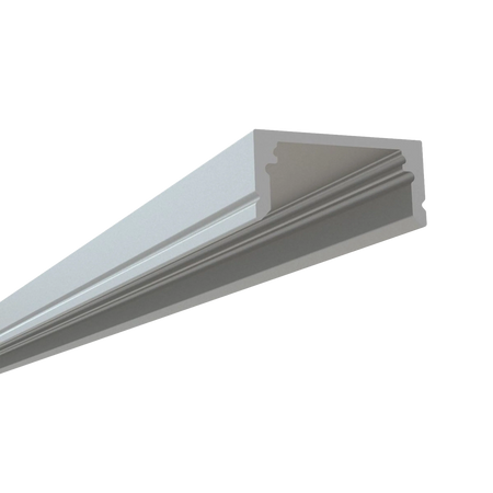 EnoLED aluminum LED strip profile housing for surface mount LED channel installations