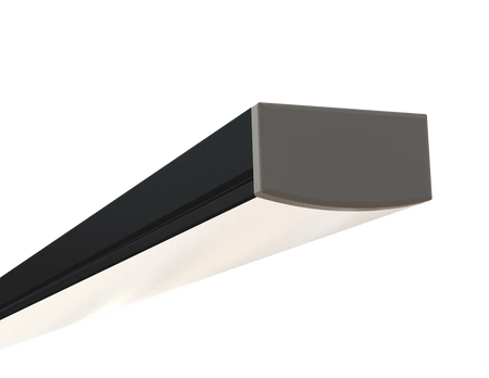 EnoLED surface mount LED channel with black aluminum profile for LED strip lighting