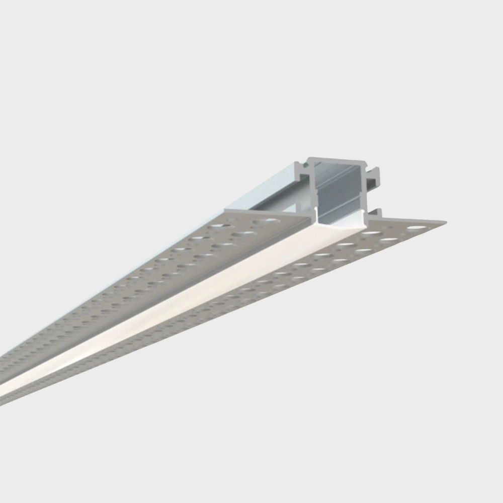 EnoLED extra narrow trimless mud-in LED channel for drywall LED strip lighting