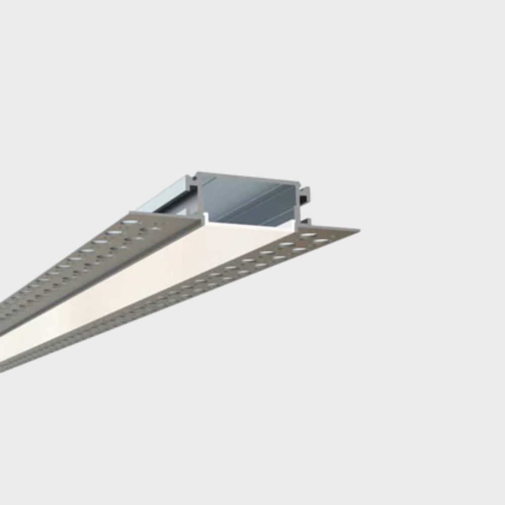 EnoLED wide trimless mud-in LED channel for drywall LED strip lighting