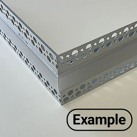 Example of EnoLED extra wide trimless mud-in LED channel for architectural lighting