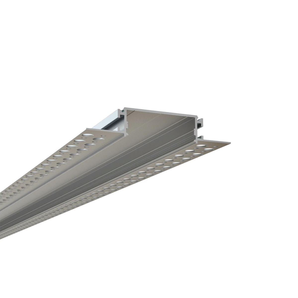 EnoLED extra wide trimless mud-in LED channel for seamless LED strip lighting