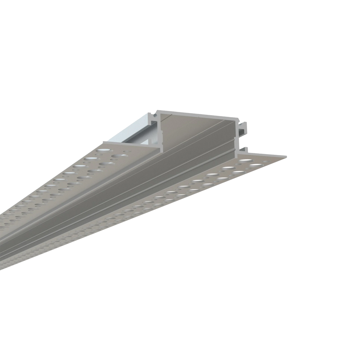 EnoLED wide trimless mud-in LED channel for seamless LED strip lighting