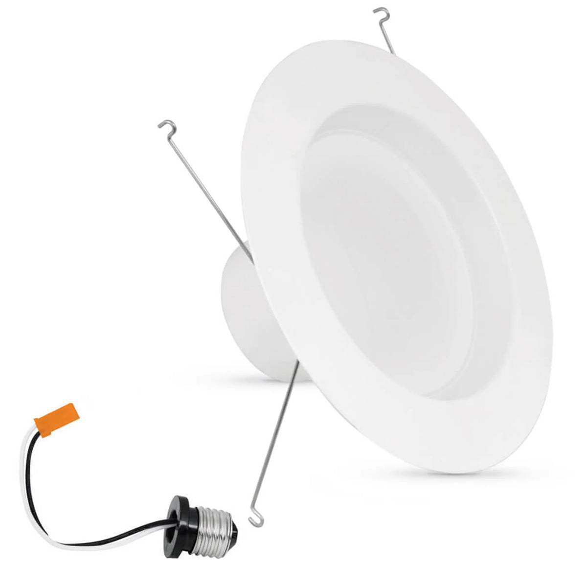 Feit smart recessed light with E26 adapter and retrofit installation components