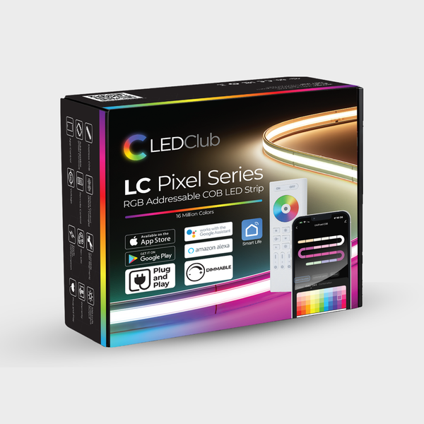 Mars Pixel RGB - Smart Control RGB Pixel COB LED Strip Kit