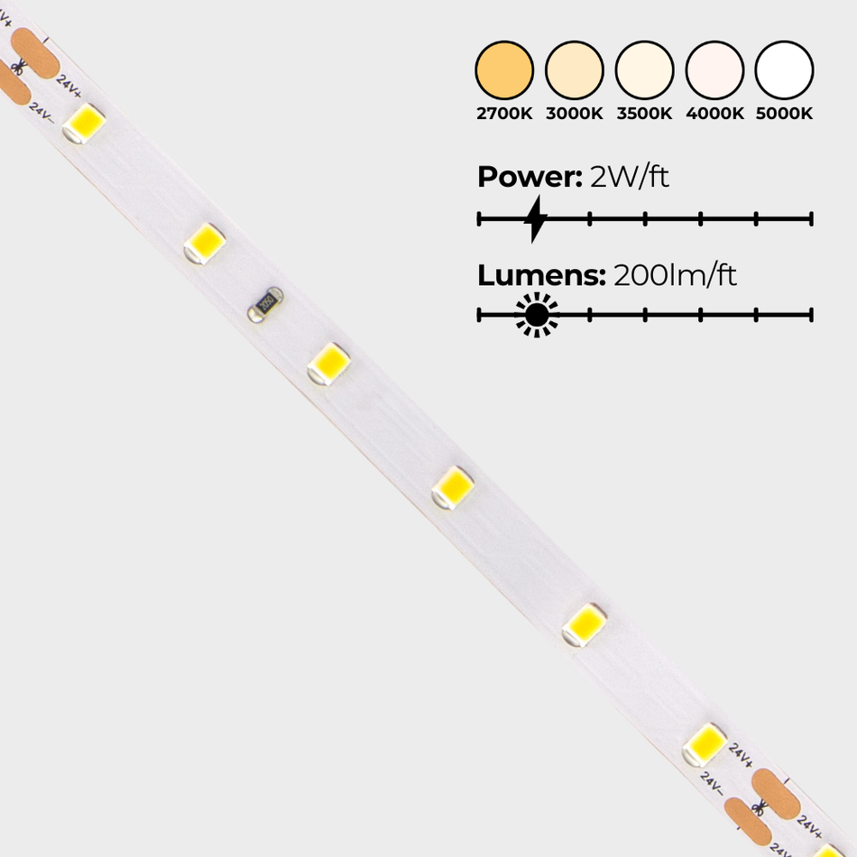 LEDClub 24V SMD Series 200 low brightness LED strip light