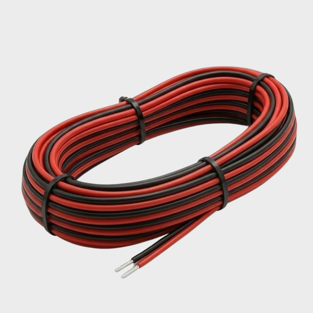 LEDClub 2-pin LED strip wire spool for low voltage LED lighting installations