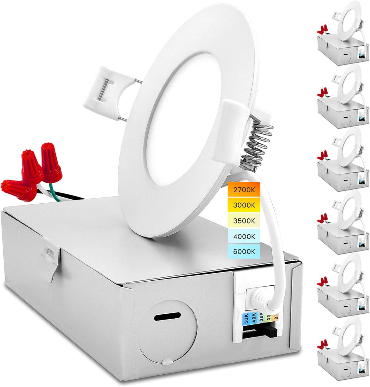 Easy installation instructions for LUXRITE ultra-thin canless recessed lights