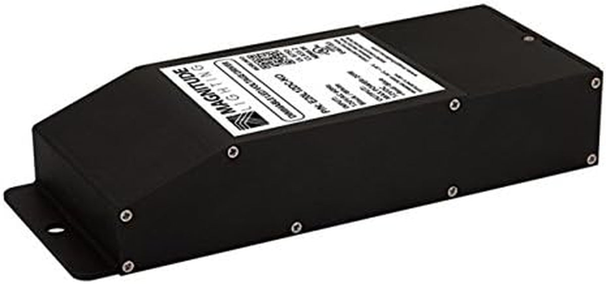 Side view of Magnitude 24V E-Series phase cut dimmable LED driver.