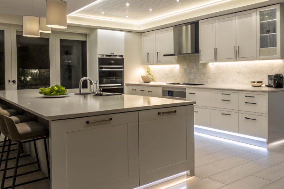 Static White LED Strip Lights