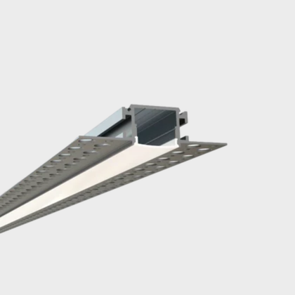Trimless Mud-In LED Channel For Drywall Use - Narrow