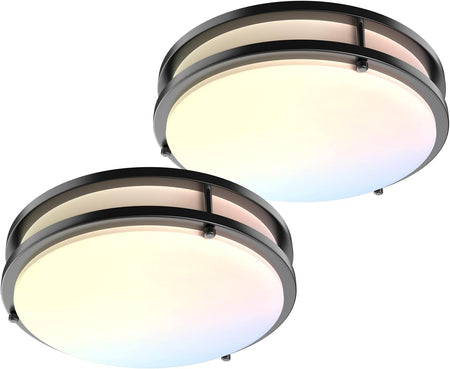Yogaret 13 inch flush mount LED ceiling light fixture product views