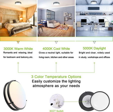Yogaret LED ceiling light fixture for kitchen bedroom hallway and living room lighting